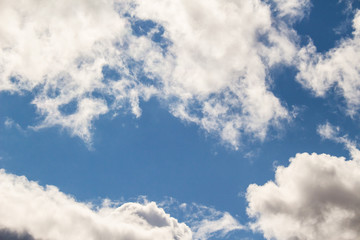 Obraz premium Sky with clouds