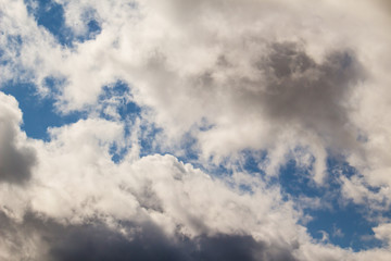Sky with clouds