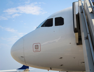 Cockpit eines Flugzeuges