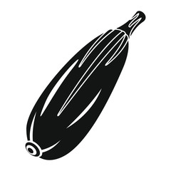 Squash black simple silhouette icon vector illustration for design and web isolated on white