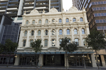 Fototapeta premium Brisbane Building Facade.