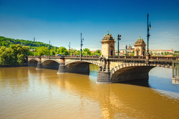 Legion bridge Prague, Czech Republic