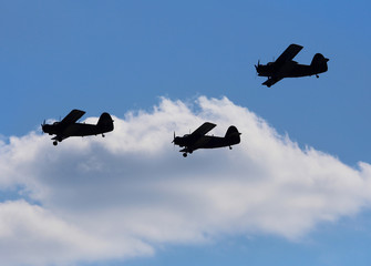 Small piston aircraft of the small passenger aviation