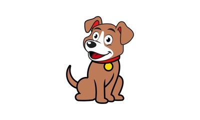 Pet, Dog, Liitle Dog Vector, Thumbs Up Dog Vector