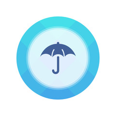 Paper Flat Cirlce Button