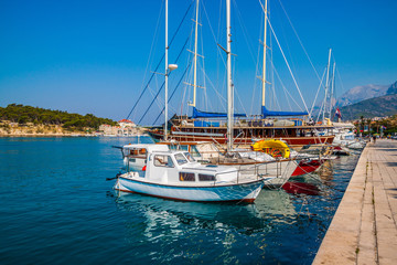 Fototapeta na wymiar Adriatic Sea - Makarska, Dalmatia, Croatia