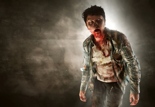 Scary zombie