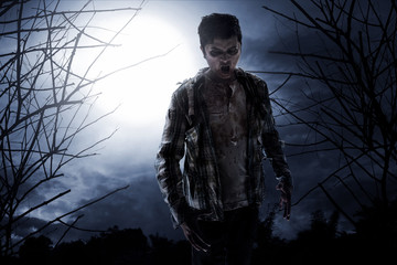 Scary zombie