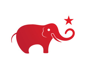 elephant logo vector