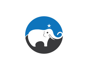elephant logo vector