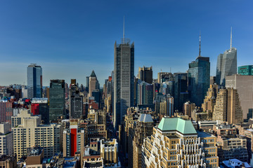 New York City Skyline - Powered by Adobe