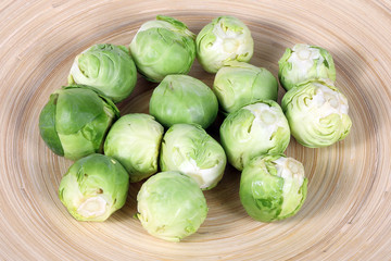 Brussels sprouts bud