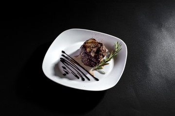Grilled beef steak