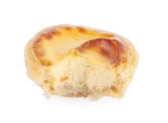 Egg Tarts isolated on white background