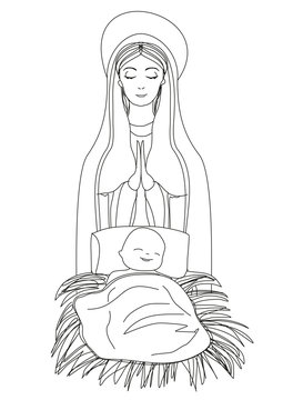Madonna and child Jesus
