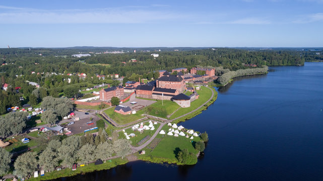 Hämeenlinna castle top view