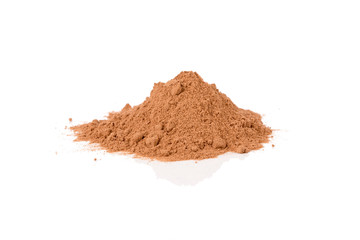cocoa powder isolated