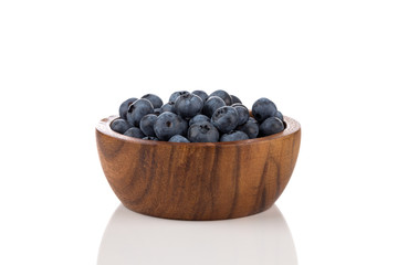 blueberries isolated close up