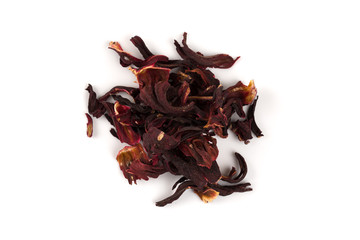 Obraz premium Heap of aromatic Hibiscus tea,