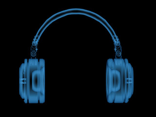 x-ray headset or headphone