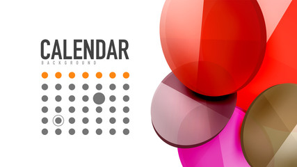 Modern geometric presentation background