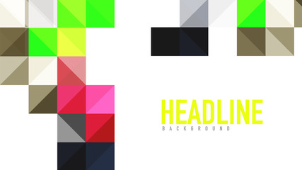 Fototapeta premium Nowożytny geometryczny prezentaci tło