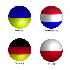 flags of countries vector 