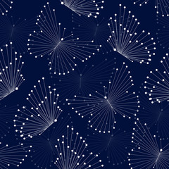Seamless pattern with butterflies - 168568845