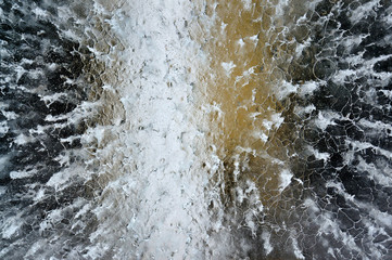 Frosty water, texture  