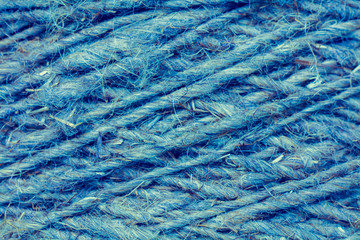 grunge abstract twine blue background