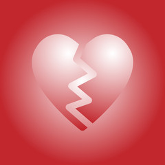 broken heart background