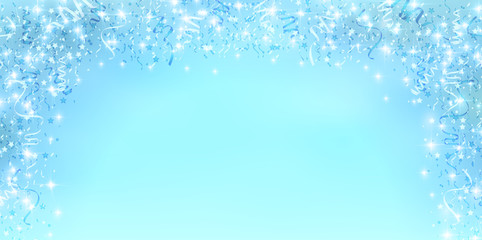 クリスマス　リボン　冬　背景