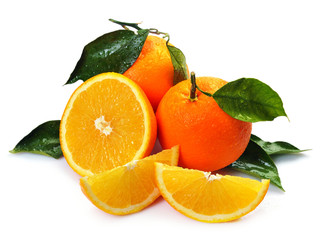 Orange with segments