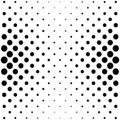 Awesome horizontal card with halftone background. Good for greeting cards, textile or fabric prints.