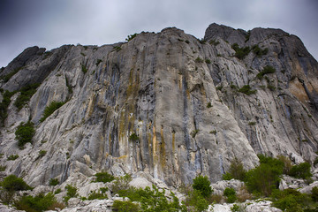 Tulove grede landscape - part of Velebit mountain in Croatia