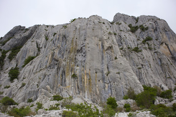 Tulove grede landscape - part of Velebit mountain in Croatia