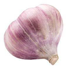 Garlic whole isolated on white background