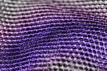 Purple abstract background from mesh. Artistic detail of hexagonal grid. Concept for science,...
