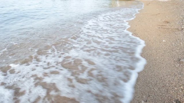 Beach in Komiza, Croatia