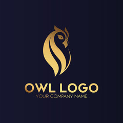 Fototapeta premium Owl Logo