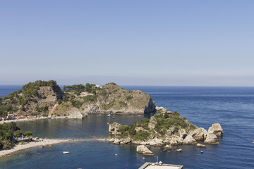 Isola Bella island in Taormina, Italy