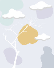 Winter Nature Background