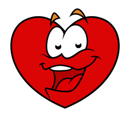 Joyful Cartoon Heart