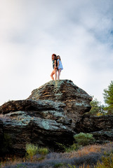 En randonn&eacute;e dans le Parc naturel r&eacute;gional du Pilat
