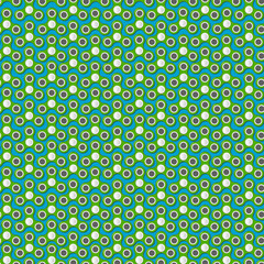 Colorful  hand spinners toy, seamless pattern background