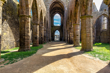 Abbaye Saint-Mathieu de Fine-Terre, Brittany (Bretagne), France