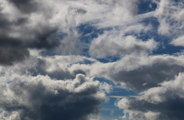 Obraz premium cloud sky dark big