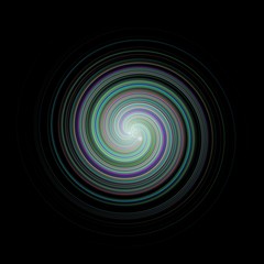  Elegant twirl ball for cool packaging background. Color spectrum. Design illustration.