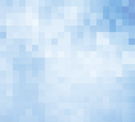 Pale blue mosaic background