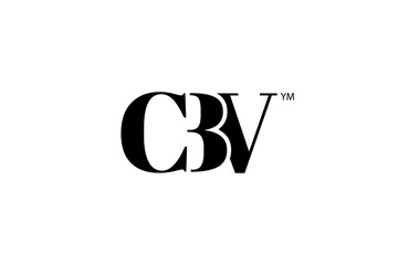 CBV Logo Branding Letter. Vector graphic design. Useful as app icon, alphabet combination, clip-art, and etc.